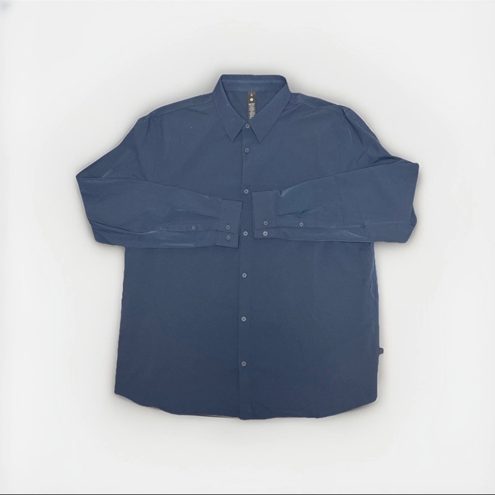 lululemon athletica Navy Button Down Shirt